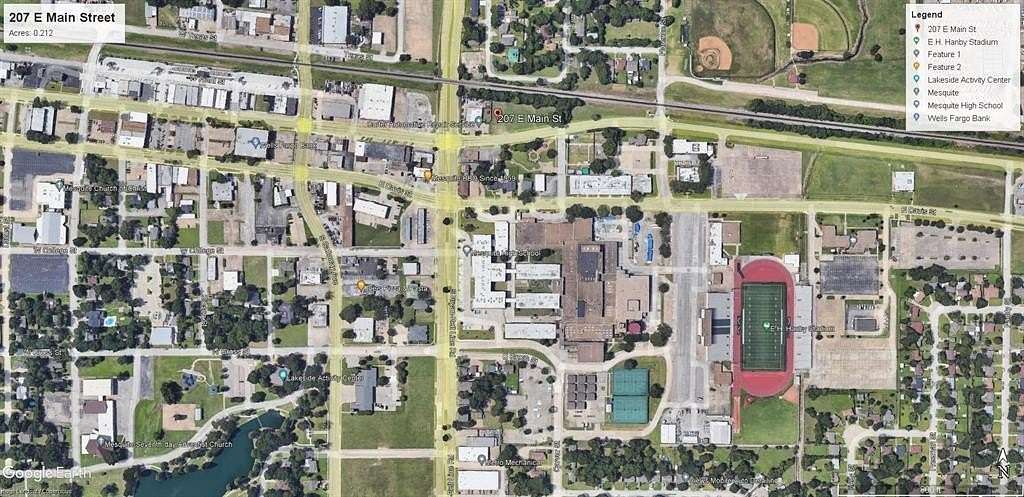 0.21 Acres of Commercial Land for Sale in Mesquite, Texas