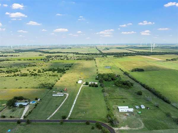 12.5 Acres of Land with Home for Sale in Mart, Texas