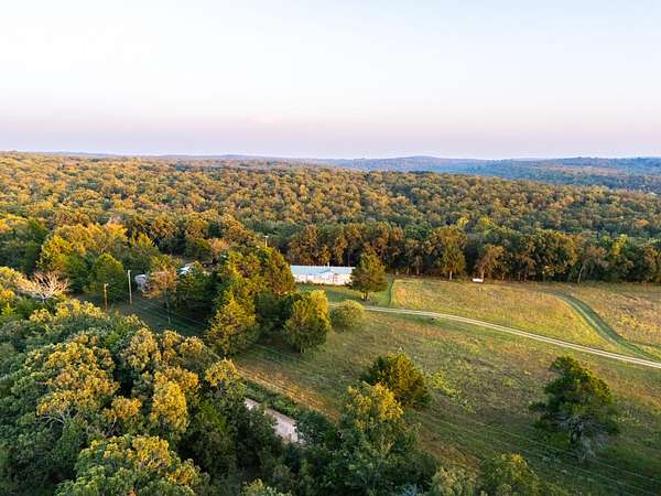 160 Acres of Land with Home for Sale in Wetumka, Oklahoma