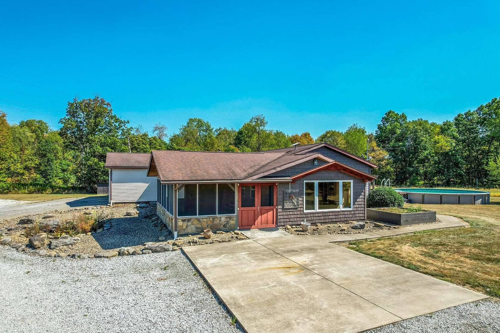 19.5 Acres of Recreational Land with Home for Sale in Carrollton, Ohio