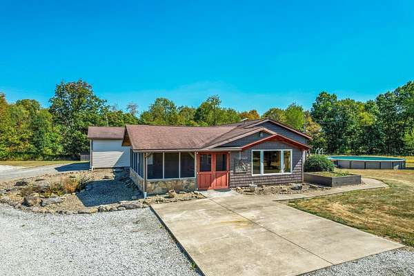 19.5 Acres of Recreational Land with Home for Sale in Carrollton, Ohio