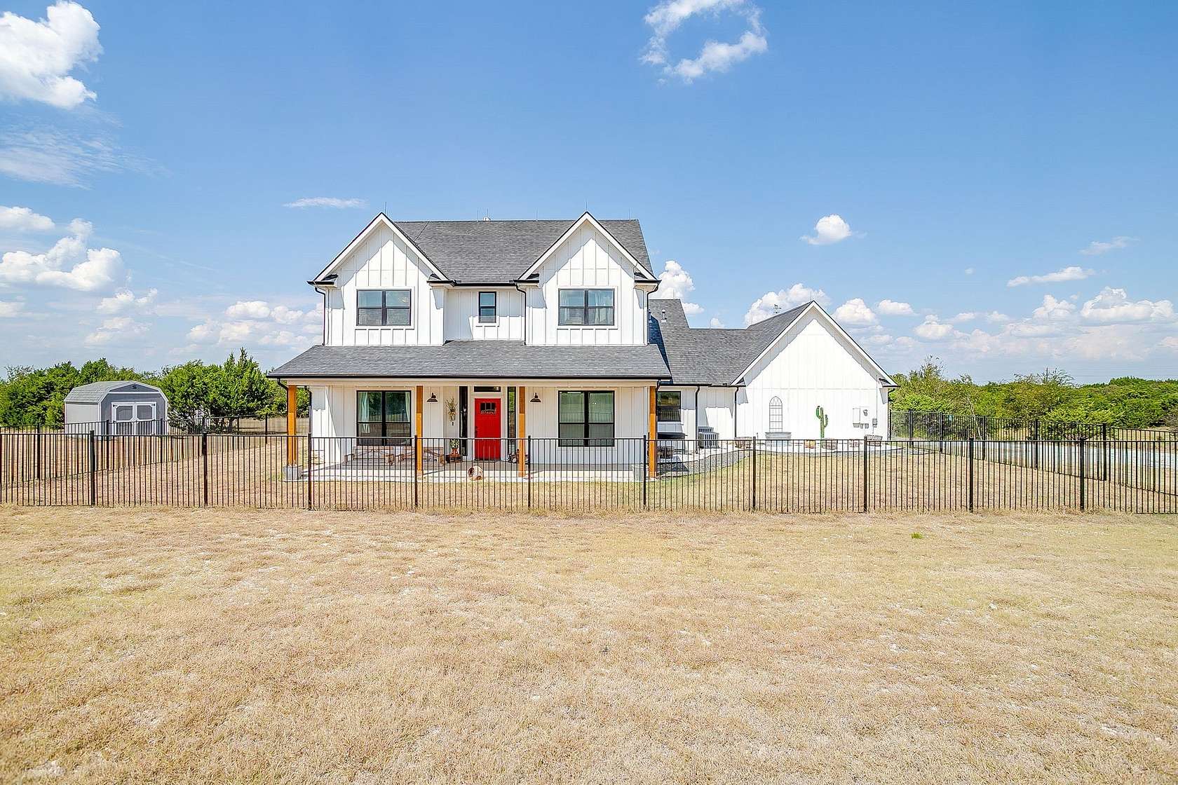 7.24 Acres of Land with Home for Sale in Godley, Texas
