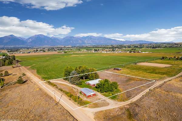 2 Acres of Residential Land with Home for Sale in Stevensville, Montana