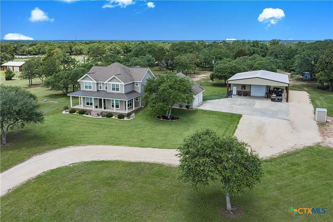 3.1 Acres of Land with Home for Sale in Hallettsville, Texas