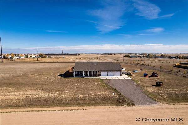 4.56 Acres of Land with Home for Sale in Cheyenne, Wyoming
