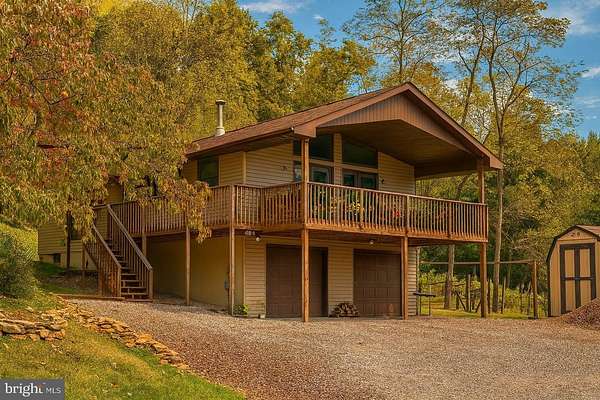 6 Acres of Land with Home for Sale in Mount Savage, Maryland