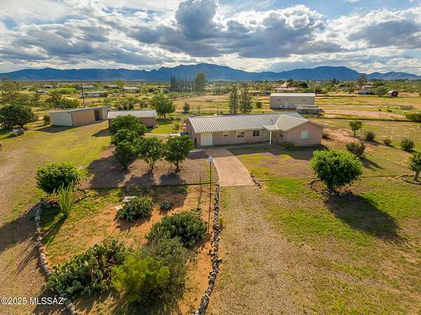 9 Acres of Land with Home for Sale in Cochise, Arizona