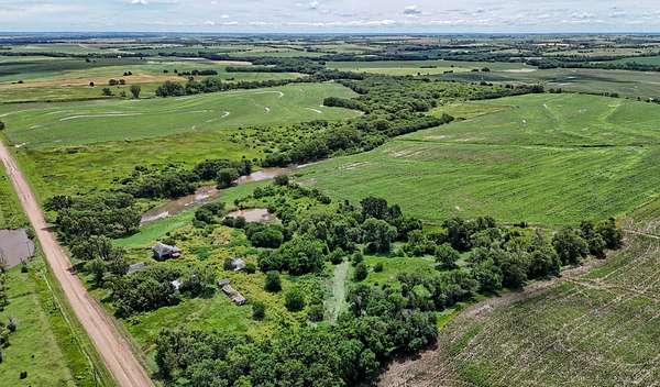 155 Acres of Agricultural Land for Sale in Lebanon, Kansas