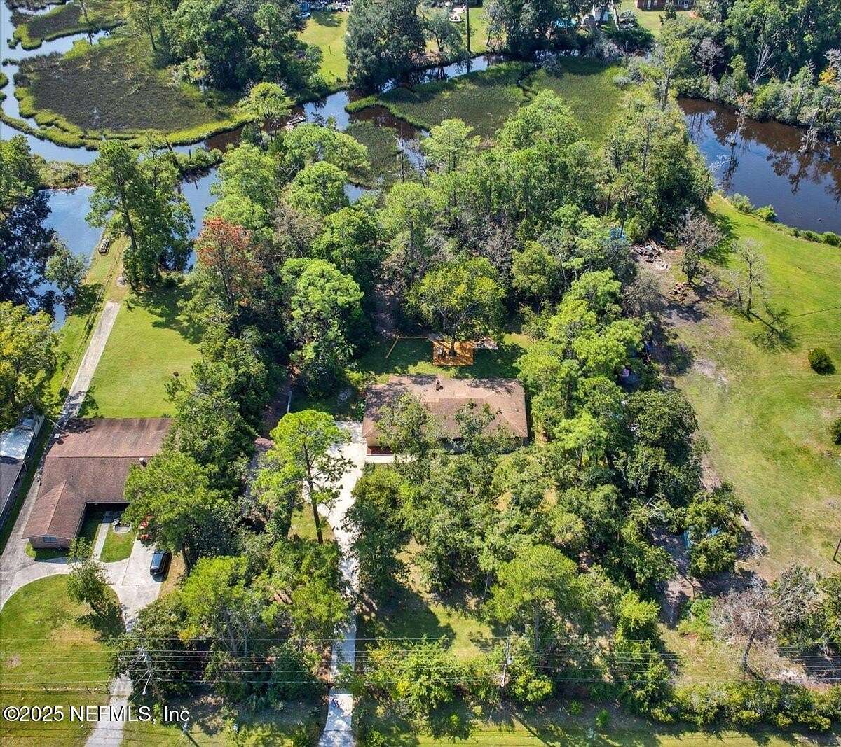 2.55 Acres of Residential Land with Home for Sale in Jacksonville, Florida