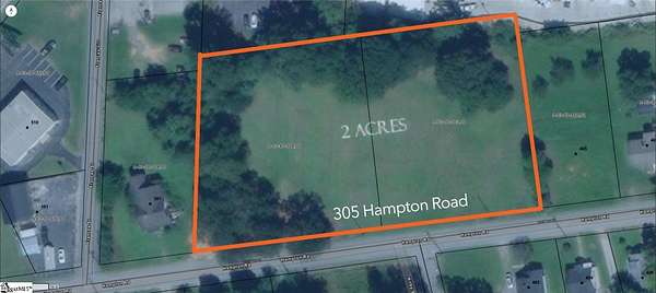 2 Acres of Residential Land for Sale in Greer, South Carolina