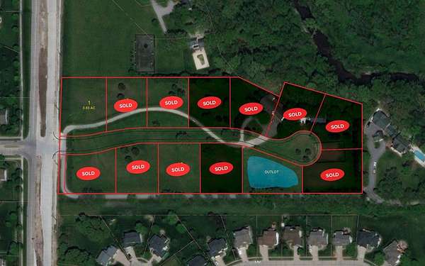 0.53 Acres of Residential Land for Sale in Urbandale, Iowa