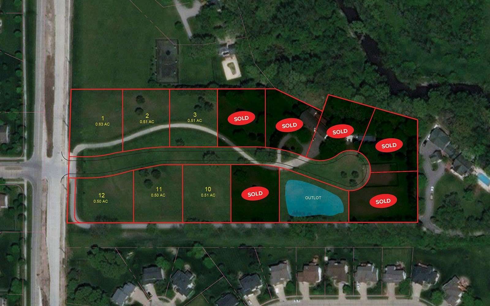 0.51 Acres of Residential Land for Sale in Urbandale, Iowa