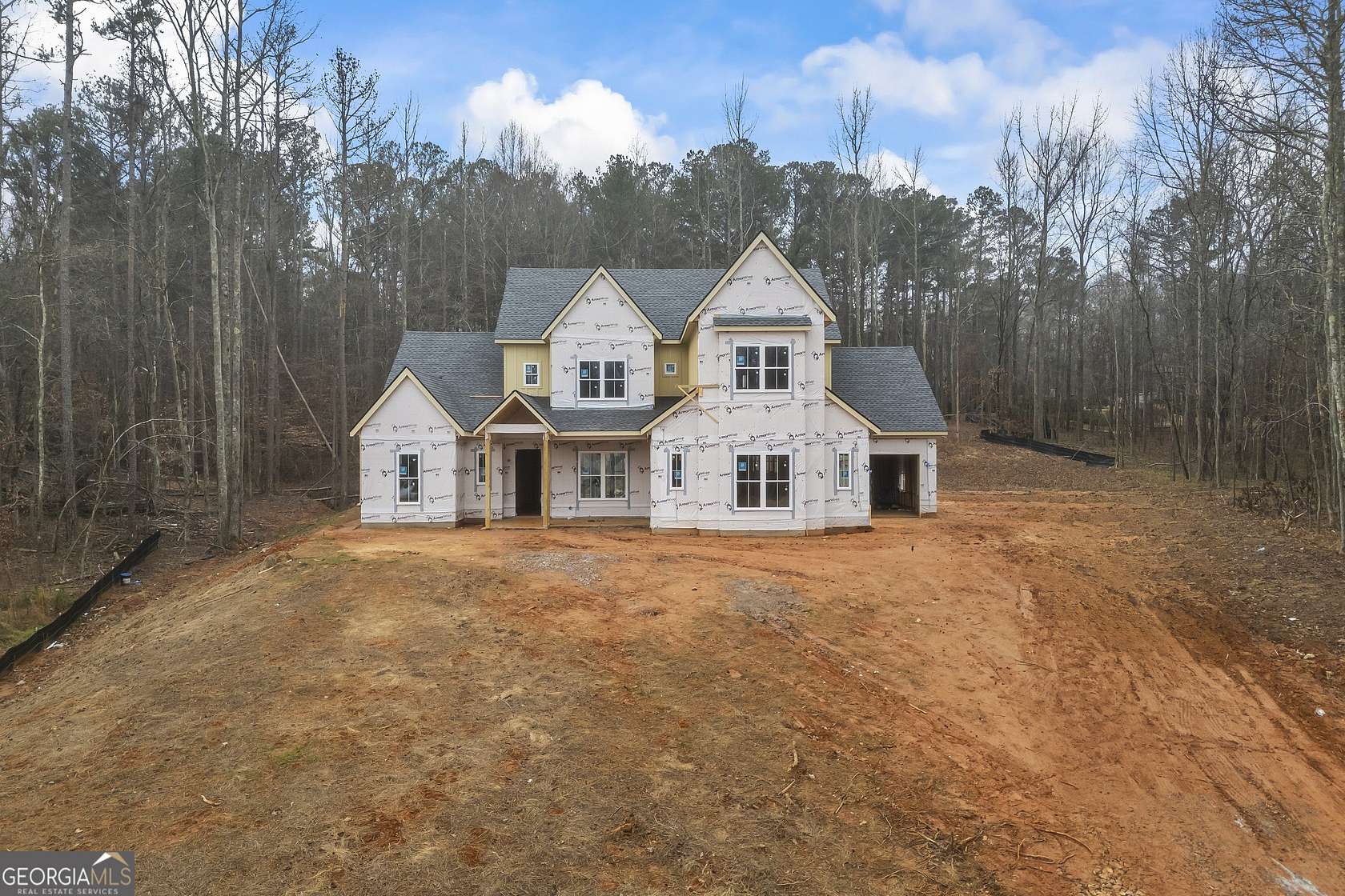 1.5 Acres of Land with Home for Sale in Jefferson, Georgia