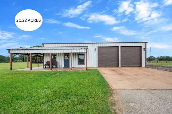 20.2 Acres of Land with Home for Sale in Valliant, Oklahoma