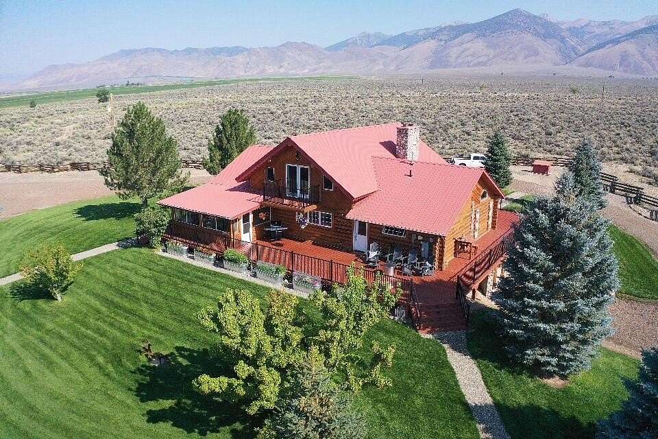 115 Acres of Agricultural Land with Home for Sale in May, Idaho