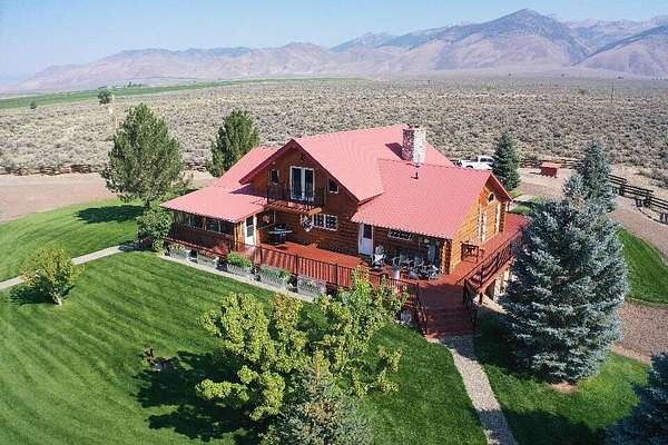 115 Acres of Agricultural Land with Home for Sale in May, Idaho