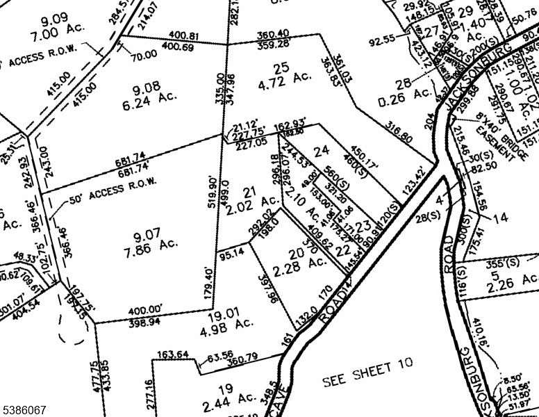 2 Acres of Residential Land for Sale in Blairstown Township, New Jersey