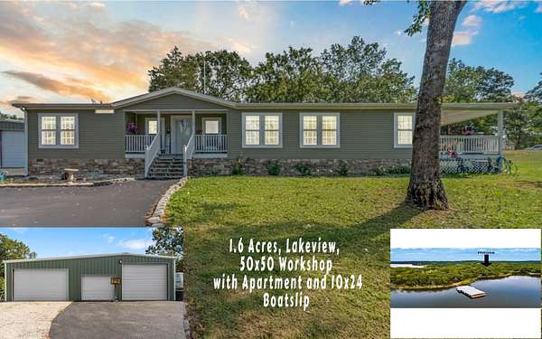 1.6 Acres of Residential Land with Home for Sale in Lampe, Missouri