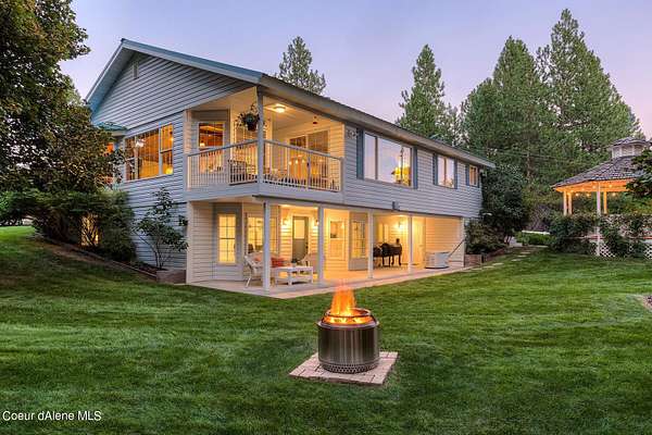 4.36 Acres of Residential Land with Home for Sale in Coeur d'Alene, Idaho