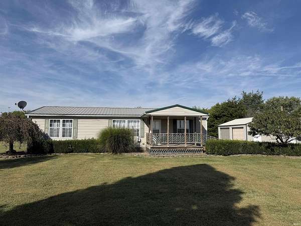 3.44 Acres of Residential Land with Home for Sale in Otwell, Indiana