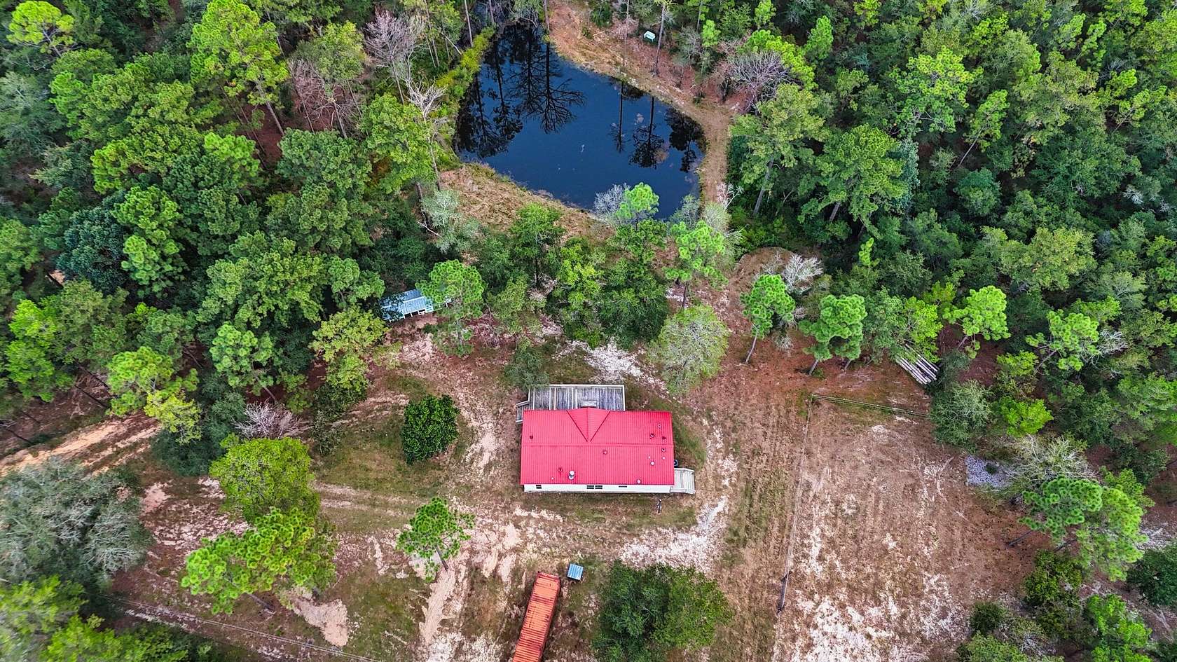 20 Acres of Land with Home for Sale in Crestview, Florida