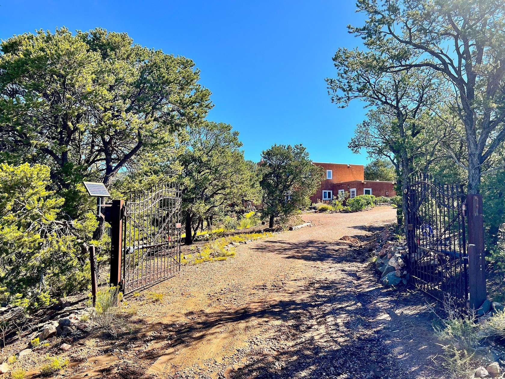 6 Acres of Land with Home for Sale in Santa Fe, New Mexico