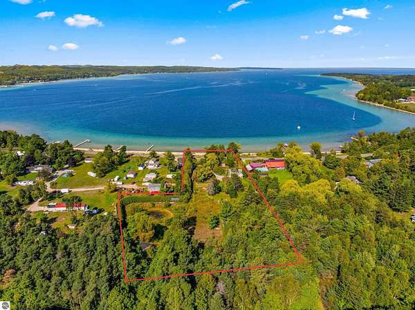 5 Acres of Residential Land with Home for Sale in Suttons Bay, Michigan