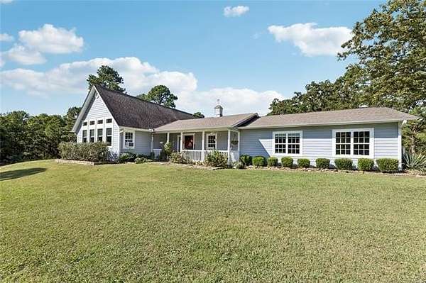 81 Acres of Land with Home for Sale in Bunch, Oklahoma