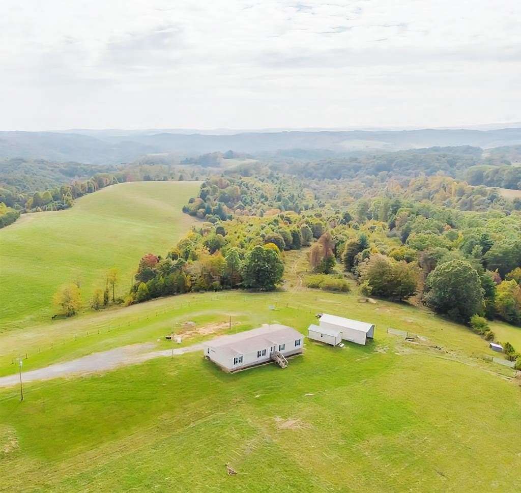 72 Acres of Agricultural Land with Home for Sale in Austinville, Virginia