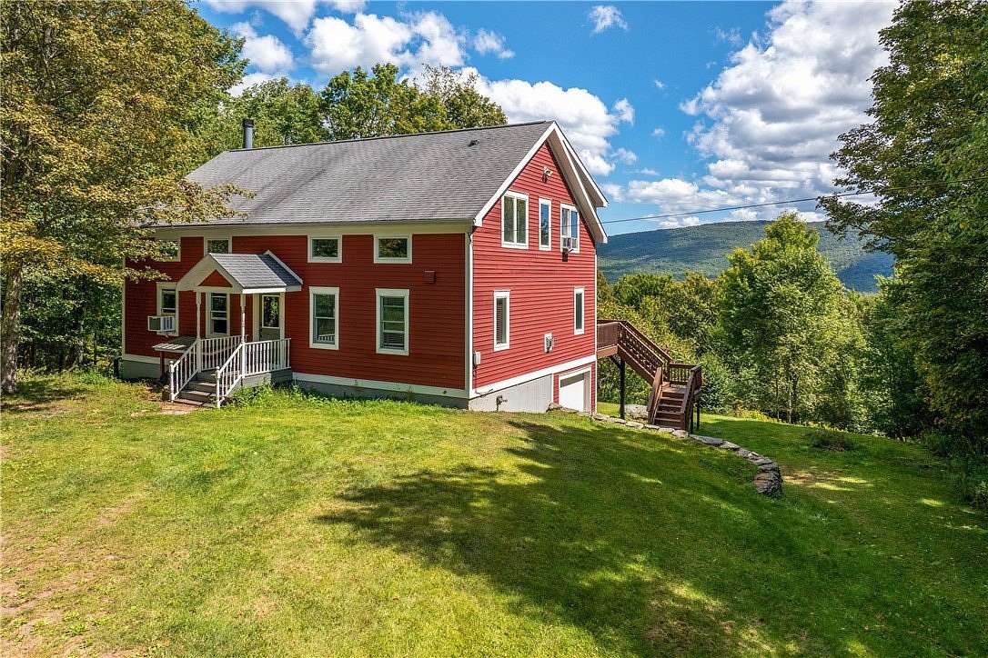 5.85 Acres of Residential Land with Home for Sale in Margaretville, New York