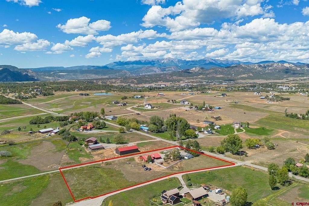 3 Acres of Residential Land with Home for Sale in Durango, Colorado