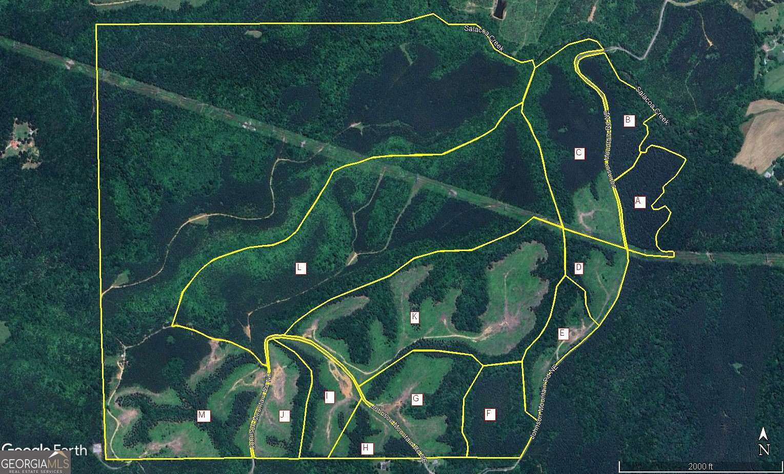 13 Acres of Land for Sale in Rydal, Georgia