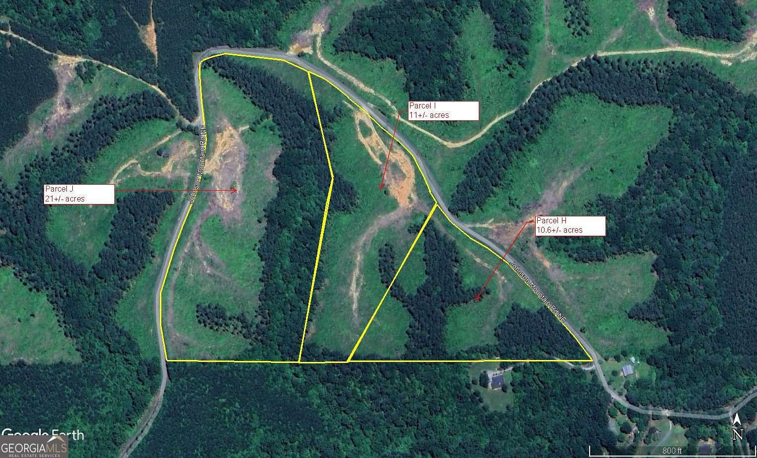 10.6 Acres of Land for Sale in Rydal, Georgia