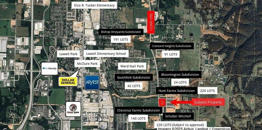 5 Acres of Mixed-Use Land for Sale in Springdale, Arkansas
