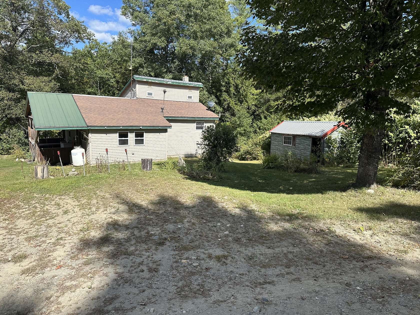 3 Acres of Residential Land with Home for Sale in Starks, Maine