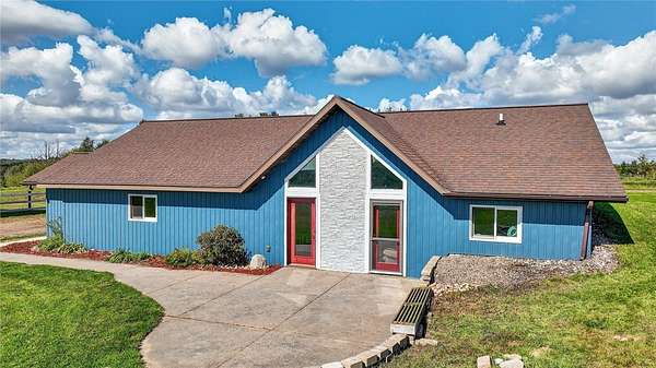 20 Acres of Agricultural Land with Home for Sale in Barron, Wisconsin