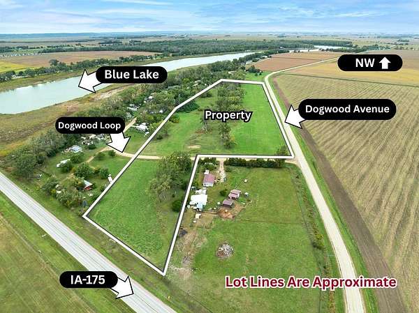 18.1 Acres of Land for Sale in Onawa, Iowa
