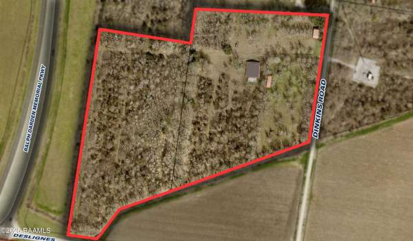 13.4 Acres of Land for Sale in Baldwin, Louisiana