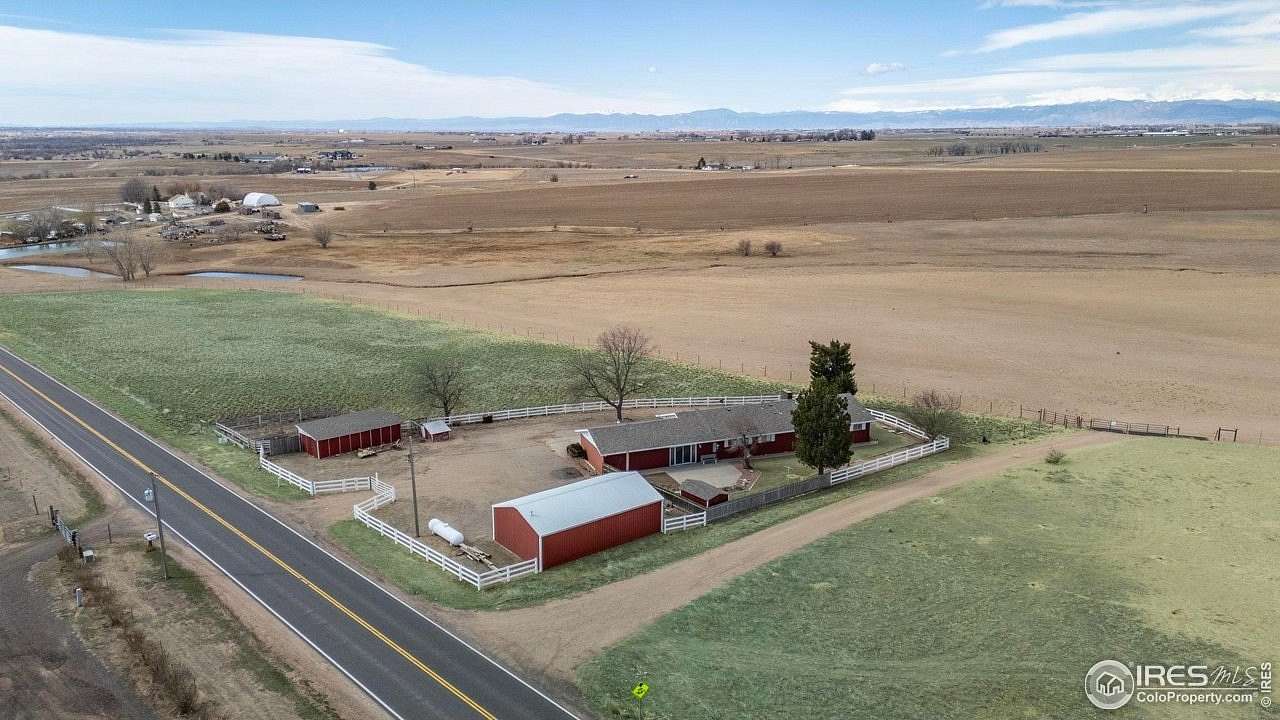 4.65 Acres of Residential Land with Home for Sale in Johnstown, Colorado