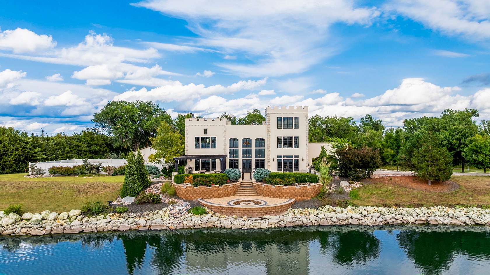 5 Acres of Residential Land with Home for Sale in Russell, Kansas