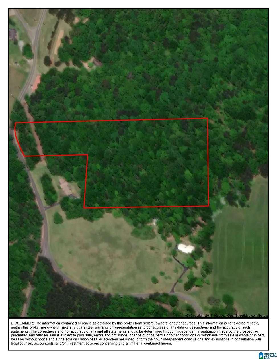 9.8 Acres of Residential Land for Sale in Pell City, Alabama