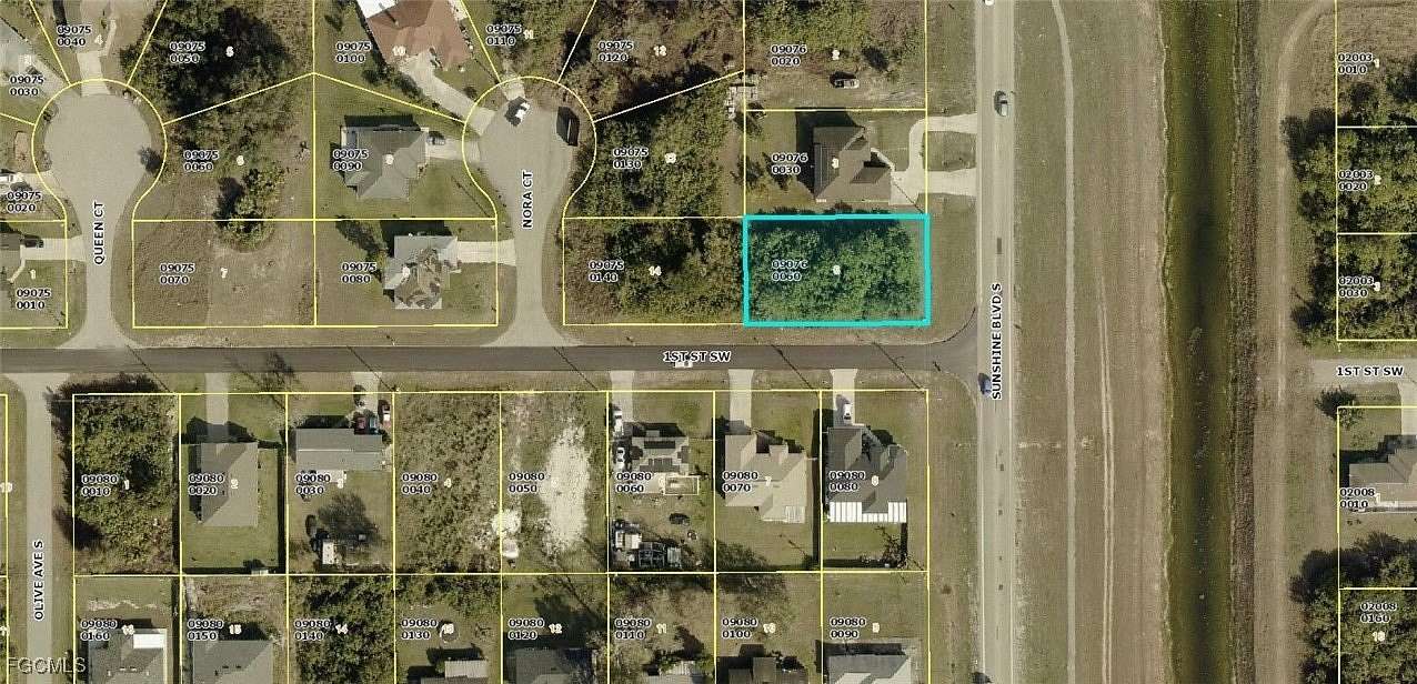 0.25 Acres of Residential Land for Sale in Lehigh Acres, Florida