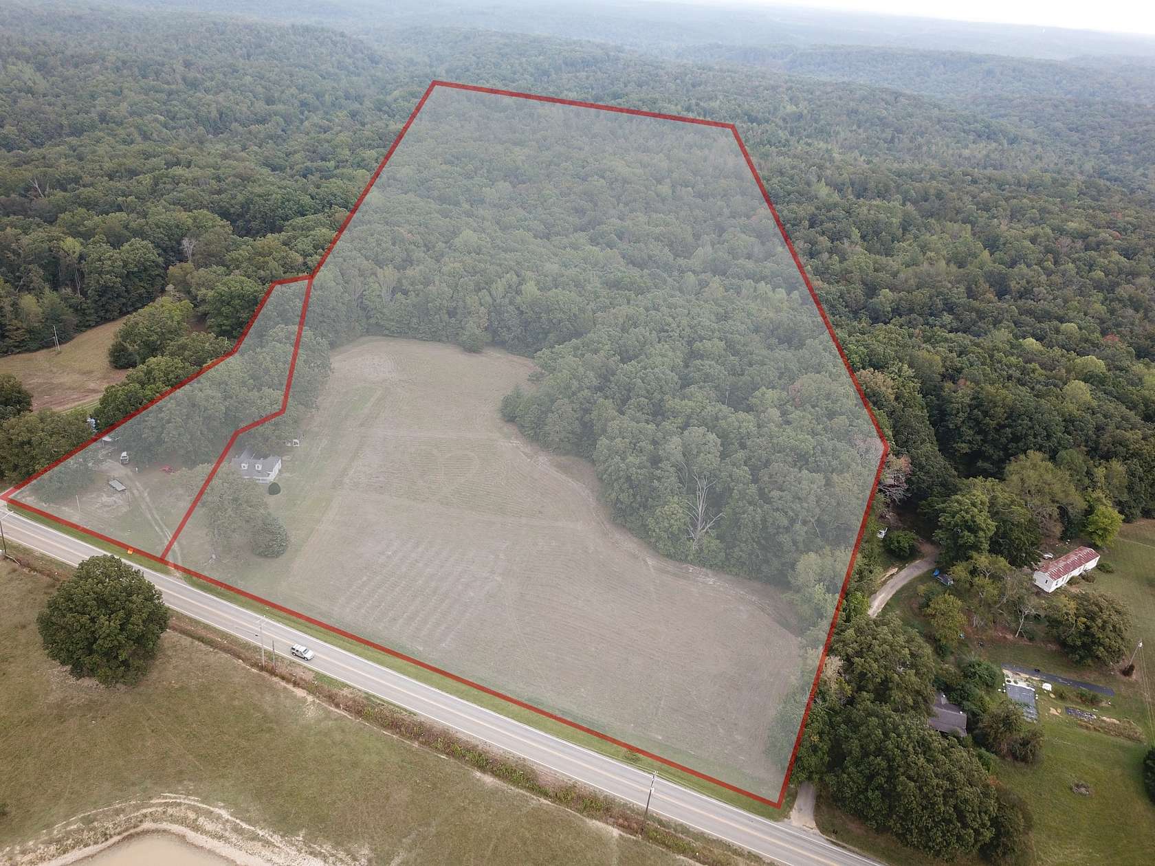 28 Acres of Land with Home for Sale in Nunnelly, Tennessee