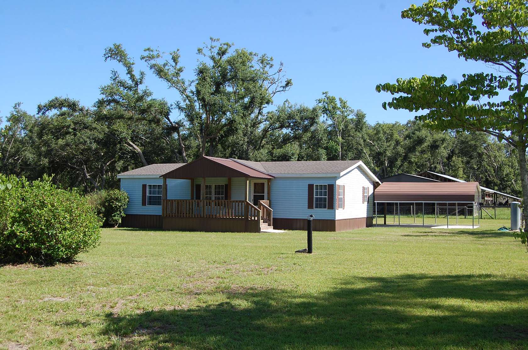 5 Acres of Land with Home for Sale in Live Oak, Florida