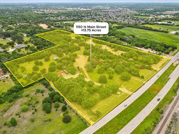 13.8 Acres of Land for Sale in Keller, Texas