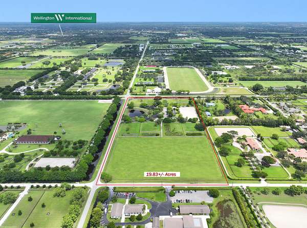 19.8 Acres of Land with Home for Sale in Wellington, Florida