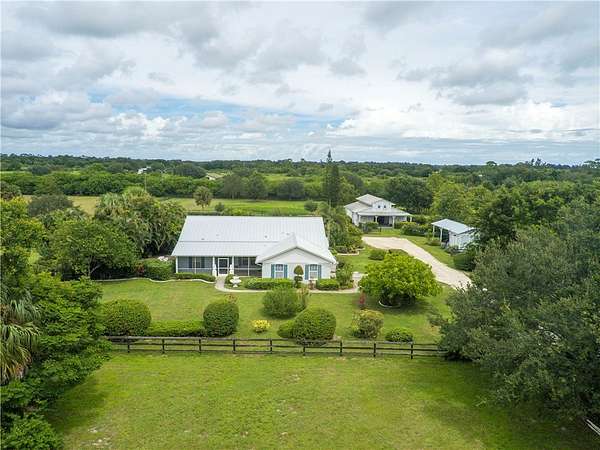 4.65 Acres of Residential Land with Home for Sale in Vero Beach, Florida