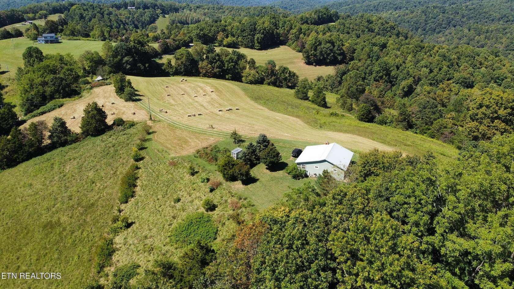 31.1 Acres of Recreational Land with Home for Sale in New Tazewell, Tennessee