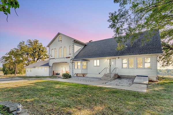 55 Acres of Agricultural Land with Home for Sale in Stockton, Missouri