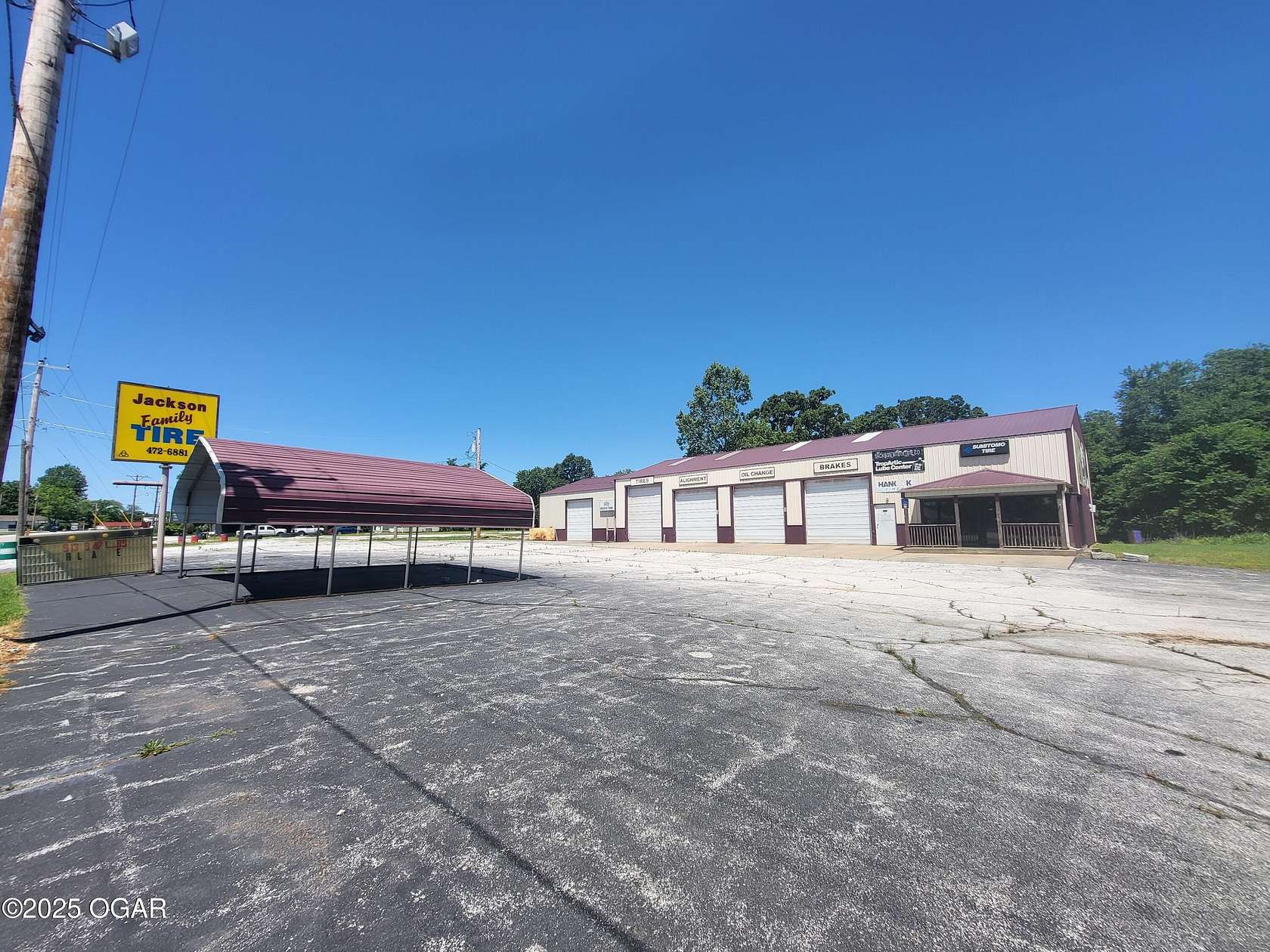 0.85 Acres of Improved Commercial Land for Lease in Granby, Missouri